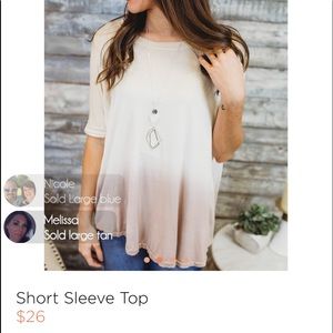 LLove ombré top from discount divas